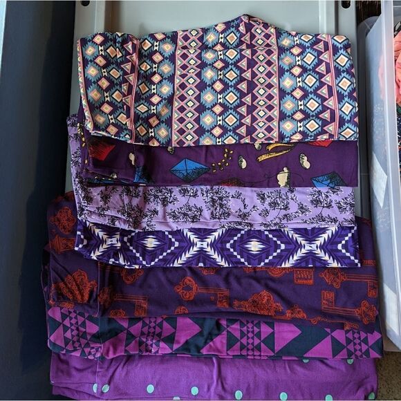 lot of 9 TC lularoe leggings - Picture 3 of 9